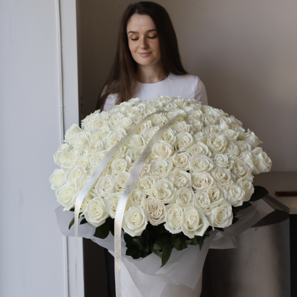 Flowerbox 101 Biała Róża - obrazek 2
