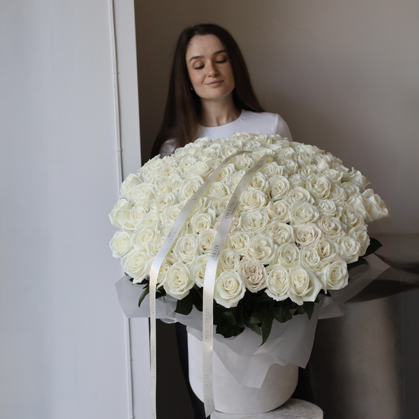 Flowerbox 101 Biała Róża - obrazek 3